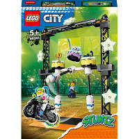 Оригінал! Конструктор LEGO City Stuntz Каскадерская задача «Нокдаун» 117 деталей (60341) | T2TV.com.ua
