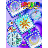 Оригінал! Набор для творчества Sequin Art SEASONS Cosmic ,Sun,Moon and Stars (SA1511) | T2TV.com.ua