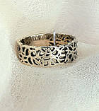 Ажурне срібне кільце 925 проби, фото 4