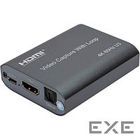 Устройство видеозахвата POWERPLANT HDVC8 HDMI USB3.0 4K/60Hz (CA914180)