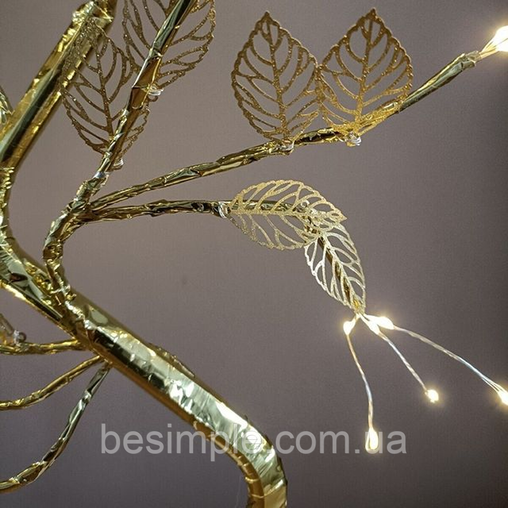 Настольный светильник USB 50 см, 36 LED "Дерево бонсай" DIY Auelife / Декоративный ночник "Китайское дерево" - фото 5 - id-p2064907959