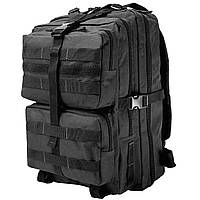 Рюкзак тактический Semi Line 38 Black (A3047-1) DAS302185 Система MOLLE Водонепроницаемое PVC-покрытие