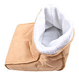 Електрична грілка для ніг з масажем Supretto Чобіток з пультом (8647), фото 3