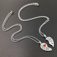 Подвійні кулони для сестер Big Sis Little Sis. Найкращий подарунок для сестри. Парні підвіски для двох на подарунок, фото 8