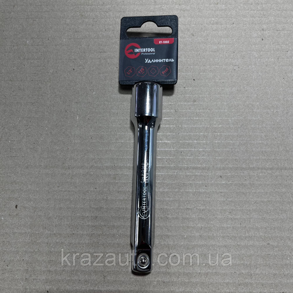 Подовжувач 1/2" 125 мм. CrV INTERTOOL ET-1002, фото 1