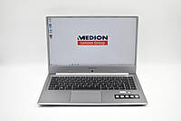Ноутбук 15.6" Medion (Lenovo Group) Intel Core i7-1165G7 RAM 16 ГБ SSD 512 ГБ Grey Ультрабук Металевий корпус