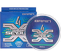 Шнур Brain Scout 4x 150м (camo) 0.148mm 8.6kg