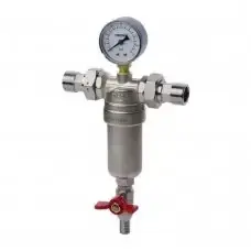 Фільтр 3/4" KP CZECH самоочисний із редуктором тиску та манометром