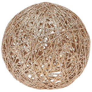 Декоративна куля з LED підсвічуванням, 20см, метал з порошковим покриттям, 220В, IP40, фото 2