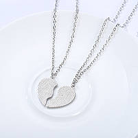 Парні кулони друзів Best Friends. Підвіски для найкращих друзів. Подвійні кулони на подарунок для двох, фото 3