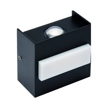 Настінний вологозахищений світлодіодний світильник в дві сторони Твист 5 вт