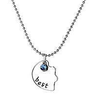 Потрійні кулони для найкращих друзів Best Friends Forever. Підвіски для друзів Подарунок найкращим подругам, фото 5