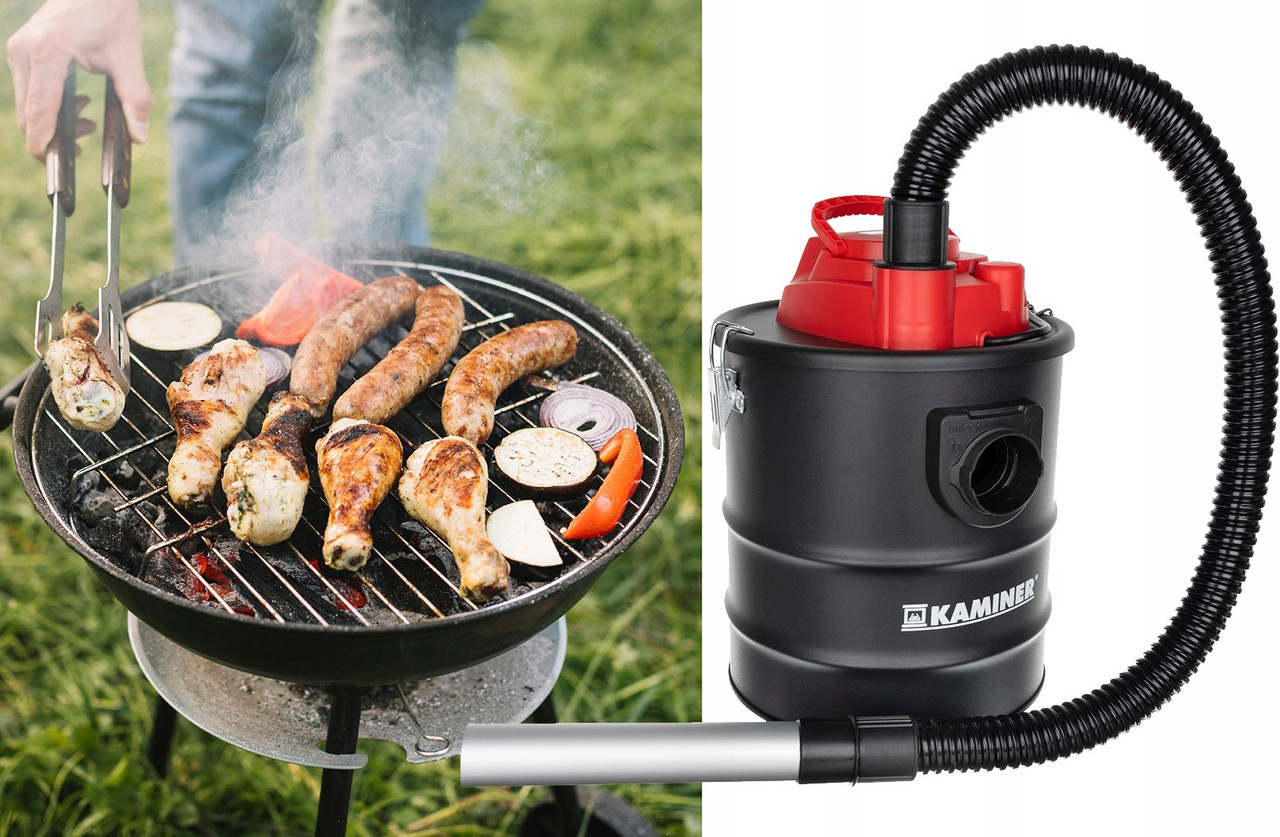 Пилосос для каміна Kaminer ODK006 [1200Вт / 18 л / 20Kpa / функія видуву], фото 1