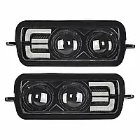 Світлодіодні підпарники/надфарники НВА NIVA 2121-21214 стиль LLL комплект 2 шт.