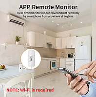 Wi-FI датчик температуры и влажности термостат мониторинг