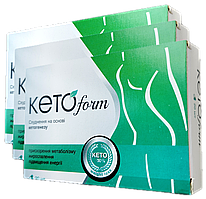 KetoForm - комплект для схуднення 60 капсул (КетоФорм)