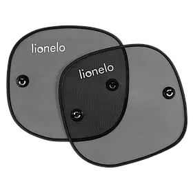 Сонцезахисні шторки, 2 шт. Lionelo Sunshade  Black