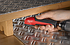 Бітотримач кутовий 90° насадка для шуруповерта SHOCKWAVE + 10 біт 25мм MILWAUKEE 4932471274, фото 7