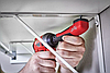Бітотримач кутовий 90° насадка для шуруповерта SHOCKWAVE + 10 біт 25мм MILWAUKEE 4932471274, фото 9