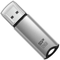 USB флешнакопичувач Silicon Power USB 128G SILICON POWER usb3.2 Marvel M02 Aluminum Silver (SP128GBUF3M02V1S)