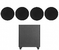 Акустический комплект Sky Sound SUBT-10B/FLC-6,5 (2*40Вт) Black