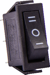 Перемикач клавішний e.switch.key.05, 3 pin, 1-0-2, E.NEXT, (s2040005)