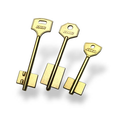 Заготівки ключів борідкові