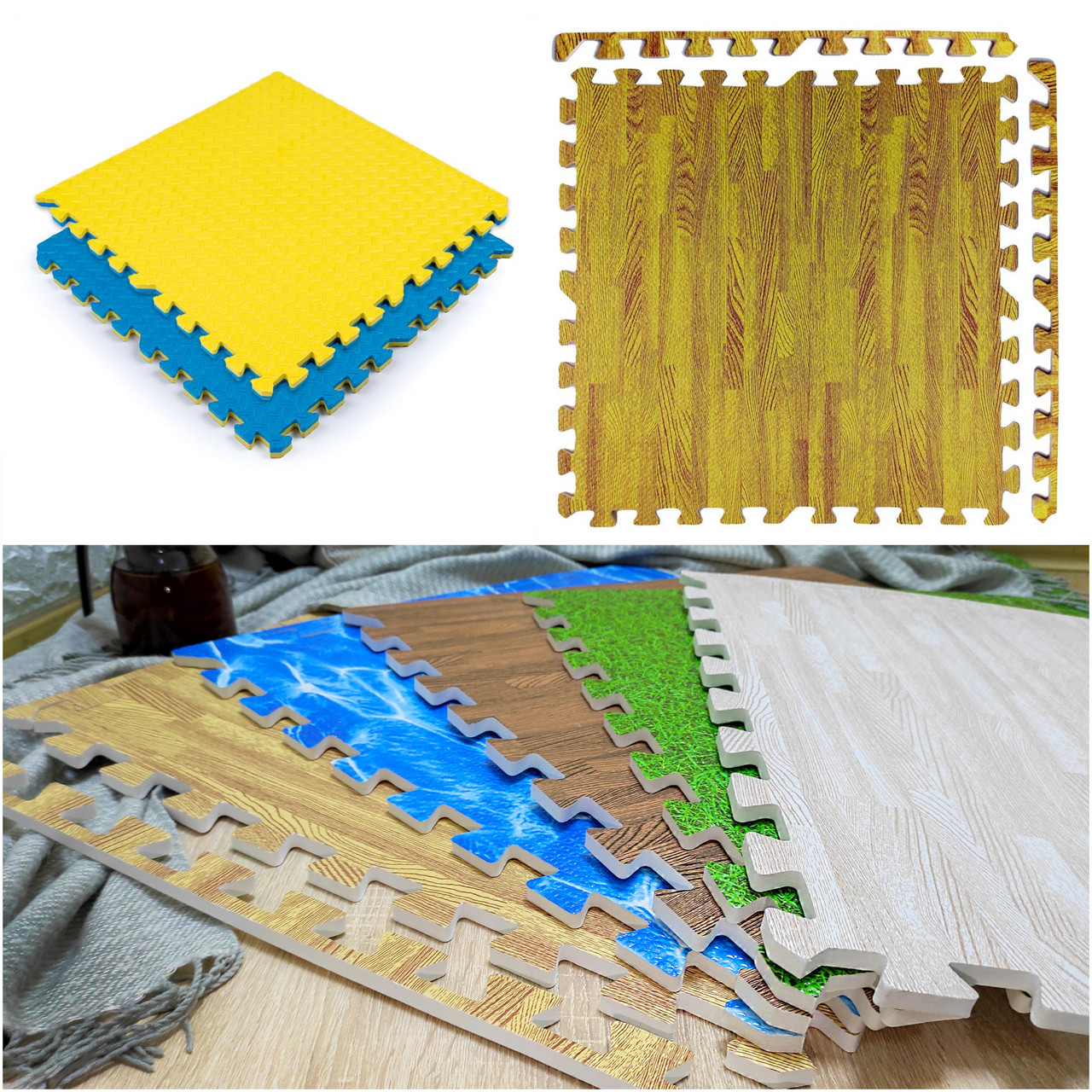 Мягкий пол-пазл - стильное модульное покрытие для пола (каталог ...