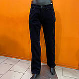Чоловічі вельветові джинси сині Levis, фото 3