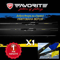 Спиннинг Favorite X1 Limited X1UA-762ML 2.29m 4-14g Fast. Лимитированый выпуск.