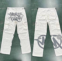 Карго штаны джинсы на утяжках minus two × Cortez YKK