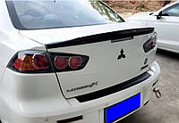 Cпойлер под покраску Mitsubishi Lancer X 2008-2016 / ABS-пластик