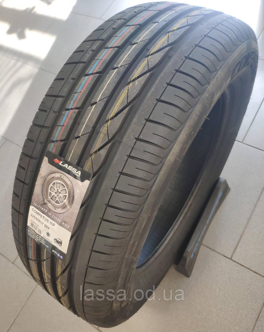 Літня шина Lassa Competus H/P 225/60 R17 99V (Туреччина 2024р.)
