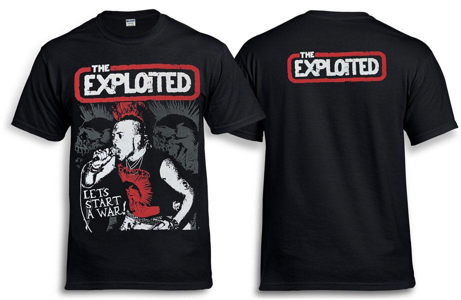 Футболка EXPLOITED Let's Start A War