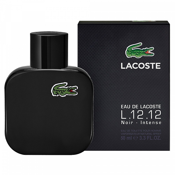 Туалетна вода Lacoste Eau De L.12.12 Noir Intense для чоловіків — edt 50 ml