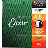 Elixir 14702 Stainless Steel Nanoweb Meduim 50-105