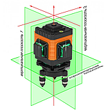 3D Лазерний рівень STIF Germany 2 АКБ  + Штатив та мікроліфт у подарунок, фото 2