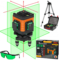 3D Лазерний рівень STIF Germany 2 АКБ  + Штатив та мікроліфт у подарунок