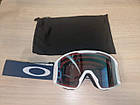 Гірськолижна маска Oakley Line Miner M (XM) Poseidon Prizm Sapphire + кейс (Уцінка), фото 9