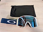 Гірськолижна маска Oakley Line Miner M (XM) Poseidon Prizm Sapphire + кейс (Уцінка), фото 6