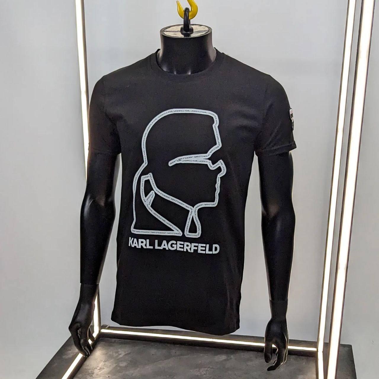 Чоловіча футболка Karl Lagerfeld CK7261 чорна