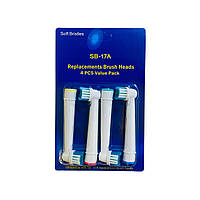 Насадки для зубной электрической щетки Oral-B Braun SB-17A Precision Clean 4 шт.