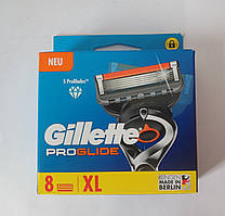 Касети Gillette Fusion Proglide 8 шт. ( Картриджі леза Жилетт Фюжин проглейд оригінал) Німеччина!