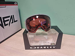 Гірськолижна маска Oakley Flight Path L (XL) Color Red Лінза Prizm Rose