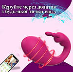 Смарт віброяйце кролик Wo-sex WS206 APP з додатком. 9 режимів вібрації, фото 9