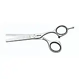 Ножиці перукарські філіровочні 5.25 Jaguar Silver Line CM36 J-96525, фото 4