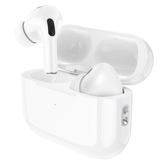 Бездротові вакуумні навушники BOROFONE BW36 TWS (Bluetooth 5.3) White