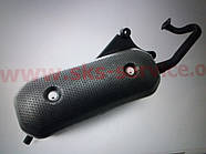 Тайвань SUZUKI-50cm3 LETS 1 (LETS 2/3) VERDE Глущитель з накладкою