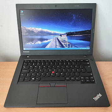 Ноутбук б/в Lenovo L450 14" 1366x768 i3-5005U/5Gen/4 Gb DDR3/HD Graphics 5500