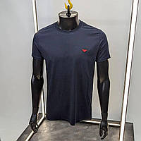 Мужская футболка Armani CK7221 синяя